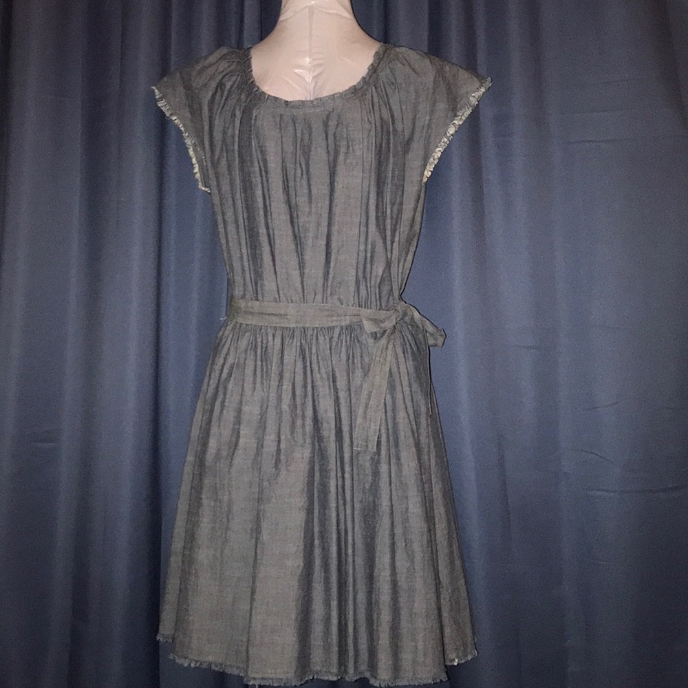 Frayed Lauren Conrad Denim Dress